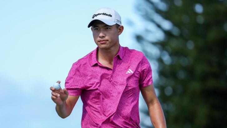 American golfer Collin Morikawa